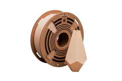 Wuxn Classic PLA Wood Filament (Treehouse Brown)