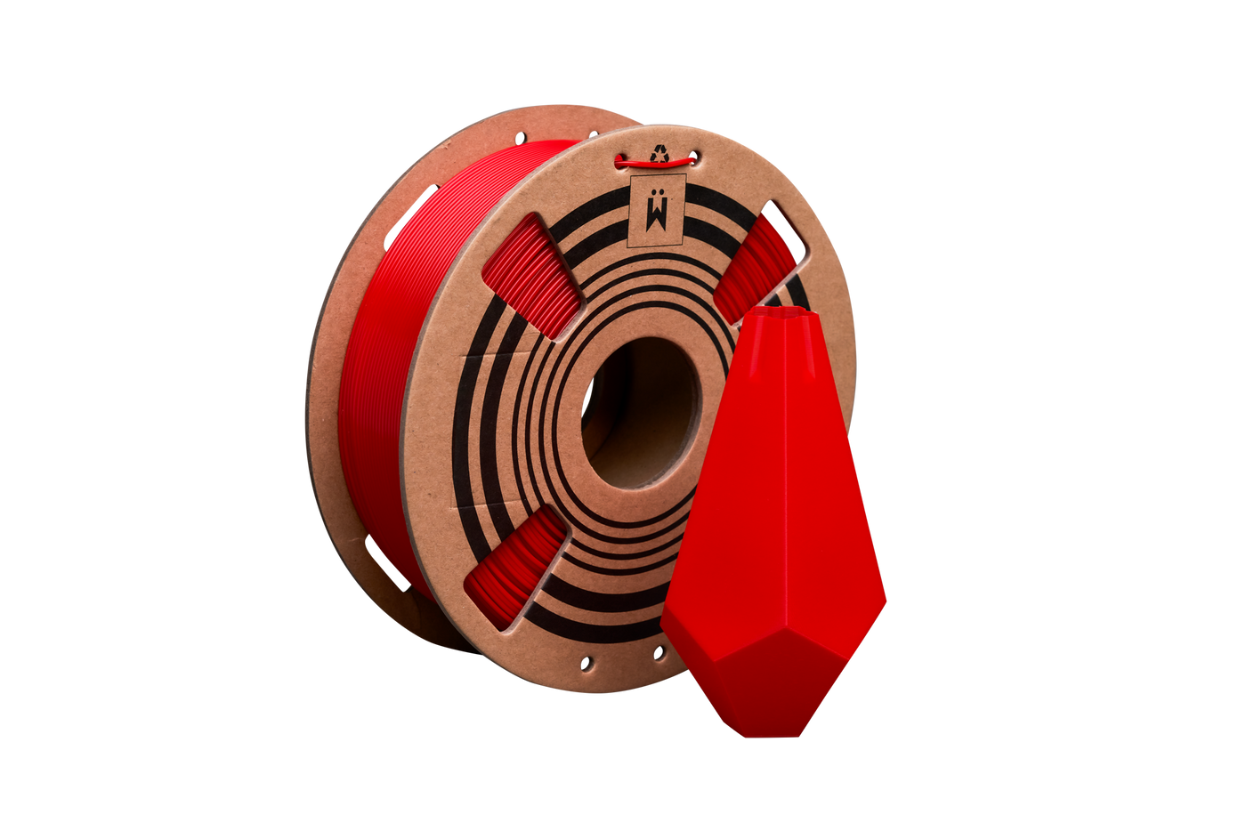 Wuxn Classic PLA+ Filament (Tractor Red)